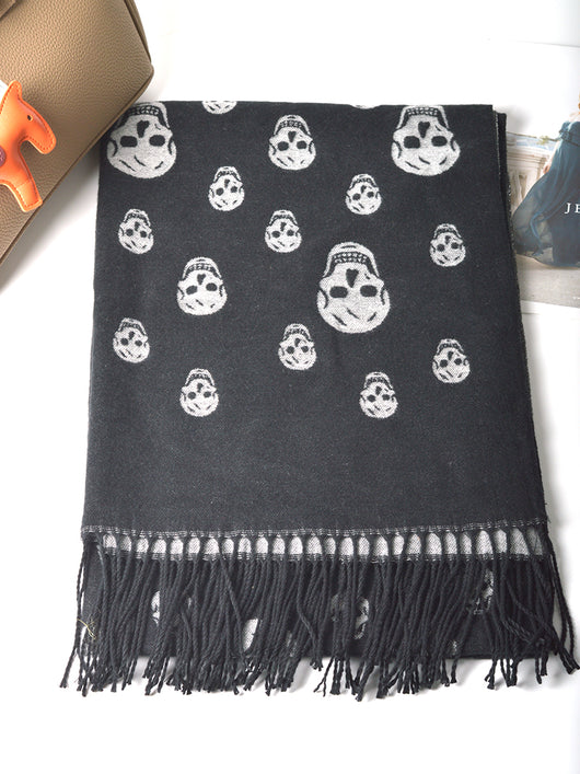 Pashmina Geométrica de Imitación Cashmere para Mujer - Image 6