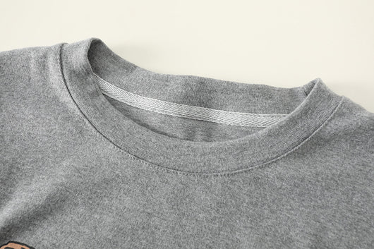 Camiseta de Algodón Peinado con Hombro Caído - Image 19