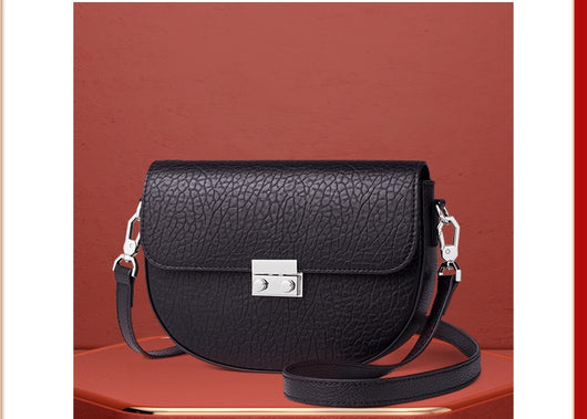 Bolso Bandolera Semicircular Minimalista para Mujer - Image 14