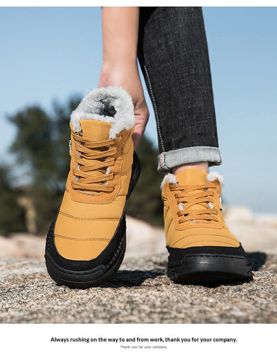 Botas de Nieve para Hombre Caña Media con Suela Térmica Antideslizante - Image 14