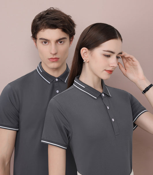Polo de Seda Natural con Solapa - Manga Corta - Image 15