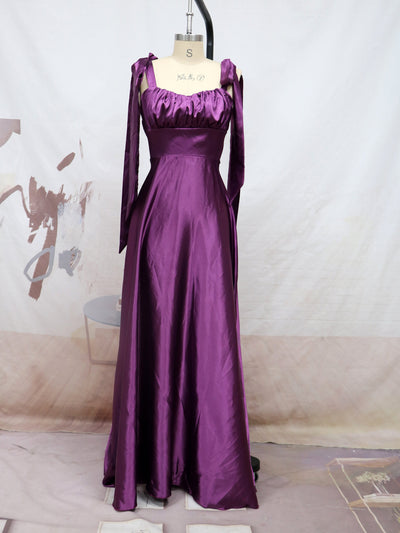 Vestido de Gasa Elegante sin Mangas para Damas de Honor y Eventos - Image 9