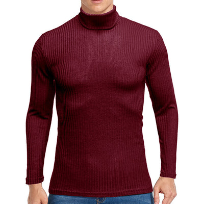 Suéter Cuello Alto Térmico de Manga Larga para Hombre - Image 24