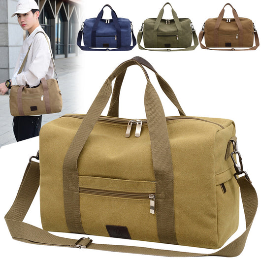 Bolsa de Viaje Canvas para Hombre - Duffel Resistente - Image 4