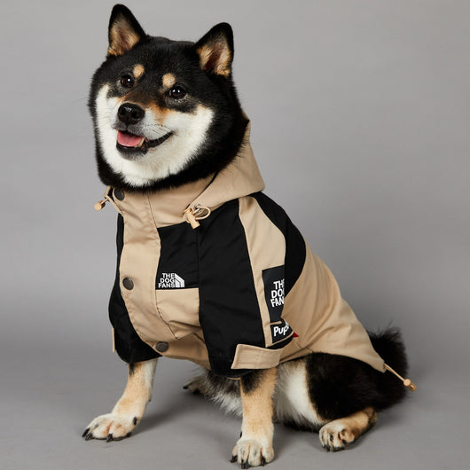 Chaqueta Impermeable Khaki para Perros - Image 10