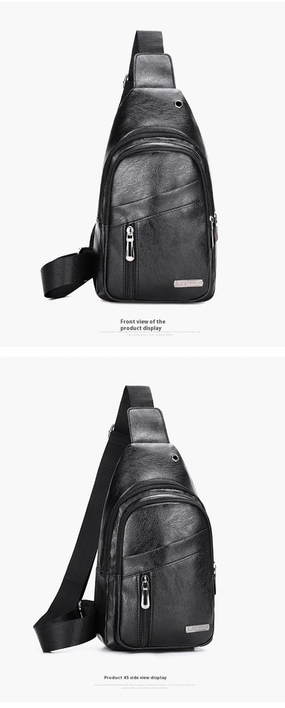 Bolsa Crossbody Impermeable de Gran Capacidad con Múltiples Compartimentos para Hombre - Image 16