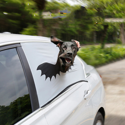 Cortina Parasol Halloween para Auto con Protección de Asiento de Mascota - Image 4