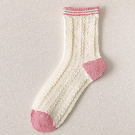Calcetines Japoneses con Diseño Floral Kawaii para Mujer - Image 12