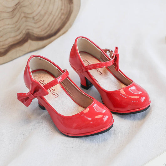 Zapatos de Cuero para Niñas con Tacón Alto - Diseño Casual y Elegante - Image 25