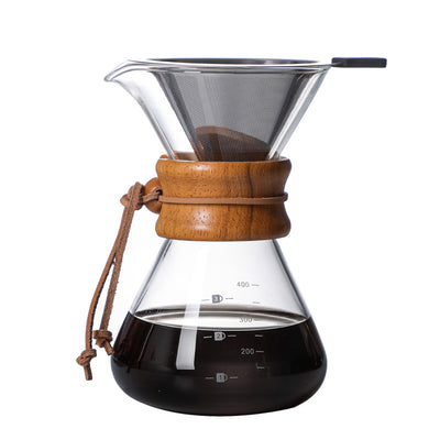 Cafetera de Vidrio Borosilicato para Preparar Café a Mano - Image 6