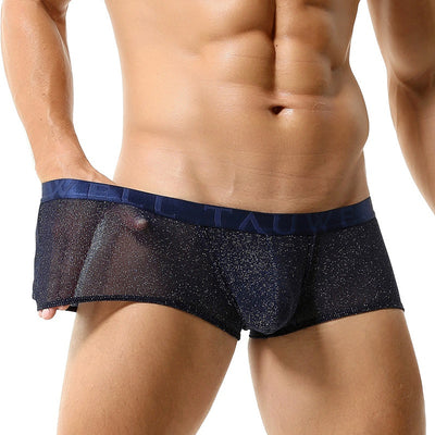 Bóxers para Hombre de Malla Sexy Cintura Baja y Diseño U Convexo - Image 14