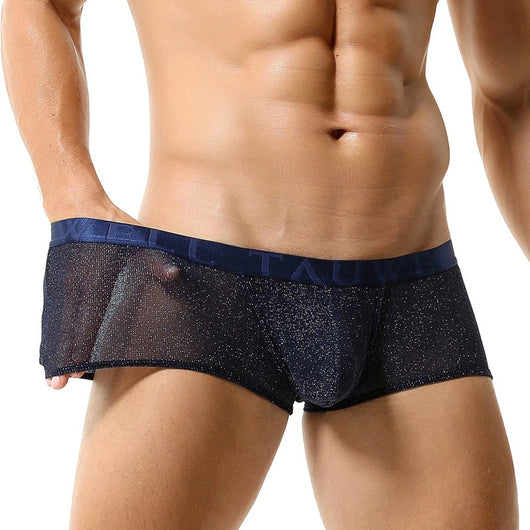 Bóxers para Hombre de Malla Sexy Cintura Baja y Diseño U Convexo - Image 14