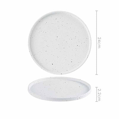 Juego de Vajilla de Porcelana: Platos y Cucharas para Comedor - Image 21