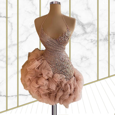 Vestido Corto para Exámenes y Presentaciones de Artes Escénicas
