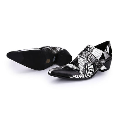 Zapatos Casuales de Cuero con Cordones y Plantilla Transpirable para Hombre - Image 13