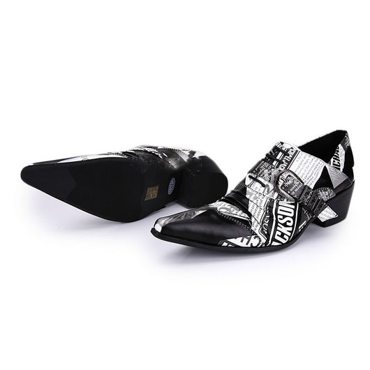 Zapatos Casuales de Cuero con Cordones y Plantilla Transpirable para Hombre - Image 13