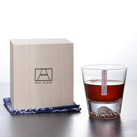 Vaso de Whiskey de Cristal Artesanal Estilo Japonés - Image 3