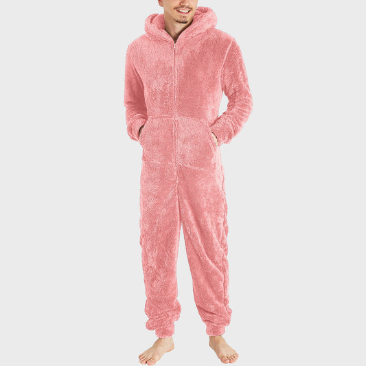Pijama Térmico Tipo Jumpsuit con Cierre para Hombre - Image 2