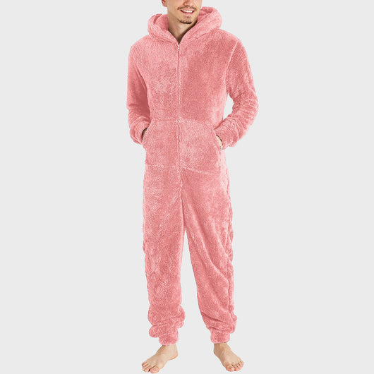 Pijama Térmico Tipo Jumpsuit con Cierre para Hombre - Image 2