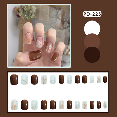 Uñas Postizas Adhesivas Efecto Ballet Esmerilado - Manicura Perfecta Lista para Usar - Image 26