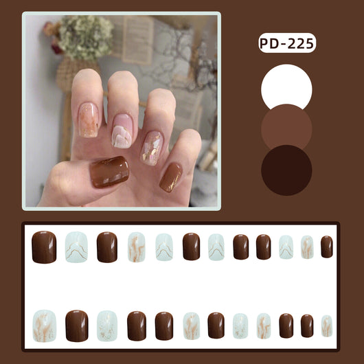 Uñas Postizas Adhesivas Efecto Ballet Esmerilado - Manicura Perfecta Lista para Usar - Image 26