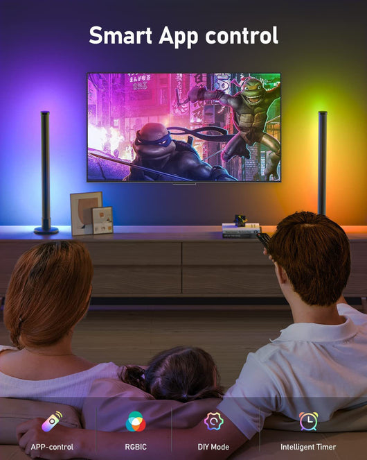 Lámpara LED Inteligente Rítmica con WIFI y Diseño Graffiti - Image 12