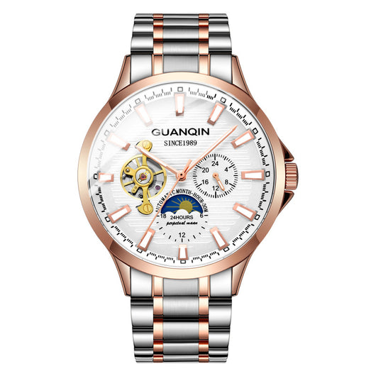 Reloj Mecánico Guanqin para Hombre - Elegancia Clásica - Image 8