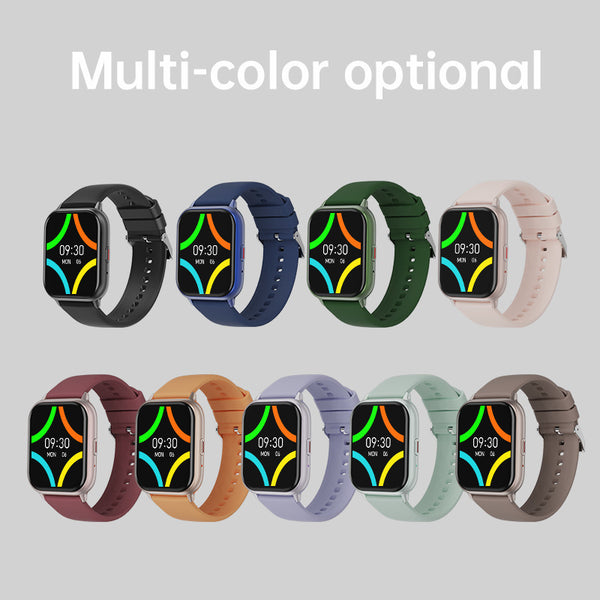 Reloj Inteligente Deportivo T17F con Monitor de Frecuencia Cardíaca y Sueño