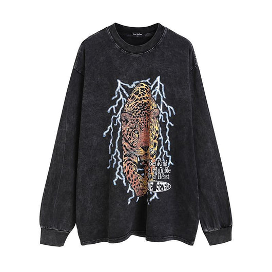 Remera Manga Larga Efecto Desgastado - Image 6