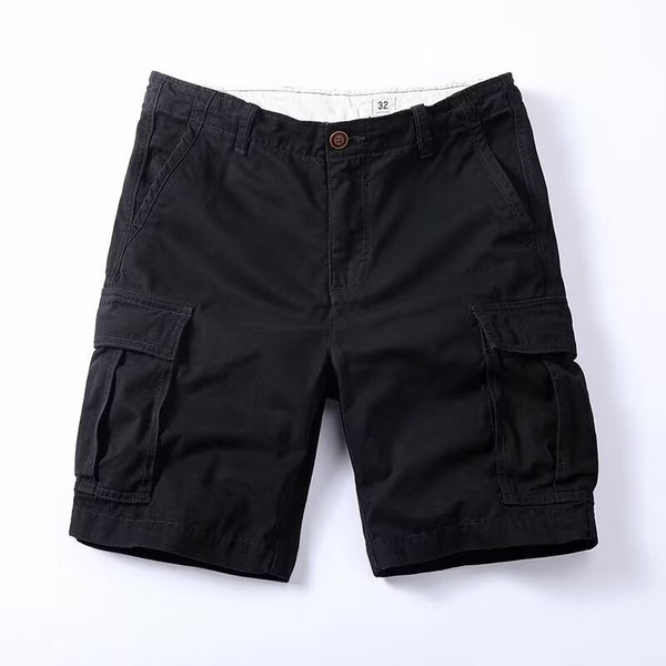 Pantalones Cargo Retro Holgados para Hombre con Múltiples Bolsillos - Image 4