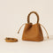 Bolso Bandolera de Cuero Vegetal - Estilo Bucket Vintage