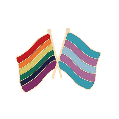 Broche Arcoíris de Seis Colores Estilo Europeo Americano - Image 3