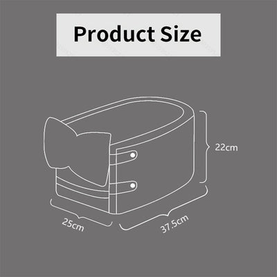 Cama Elevada para Mascotas con Soporte en Consola Central del Auto - Image 4