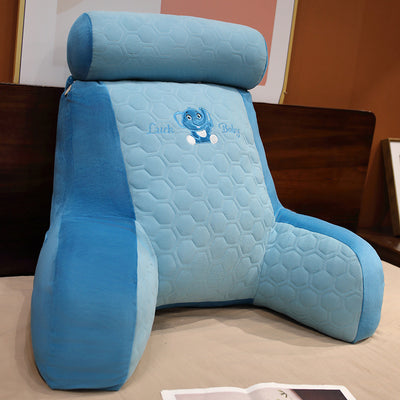 Almohada de Látex Elevada con Soporte Cervical y Funda Acolchada Premium - Image 11