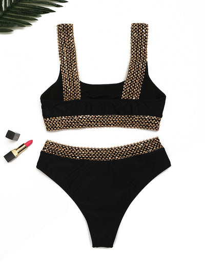 Bikini de Baño Personalidad Dividida para Mujer - Image 8