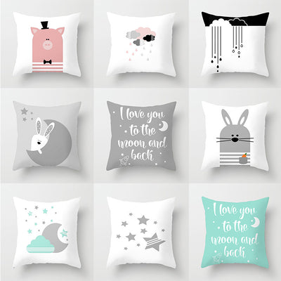 Funda de Almohada Estrellas y Luna Infantil - Image 2