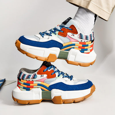 Tenis Deportivos Hombre con Suela Gruesa - Estilo Versátil - Image 9