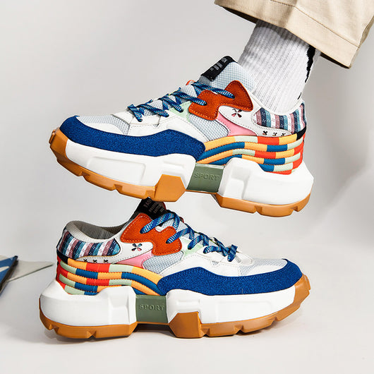 Tenis Deportivos Hombre con Suela Gruesa - Estilo Versátil - Image 9