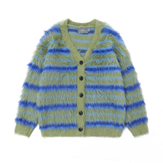 Cardigan Rayado Casual para Mujer