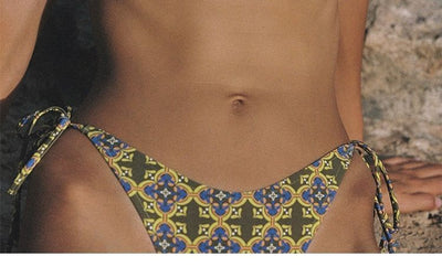 Bikini Deportivo Verde Pecho Pequeño - Estilo Vacaciones Termal - Image 12