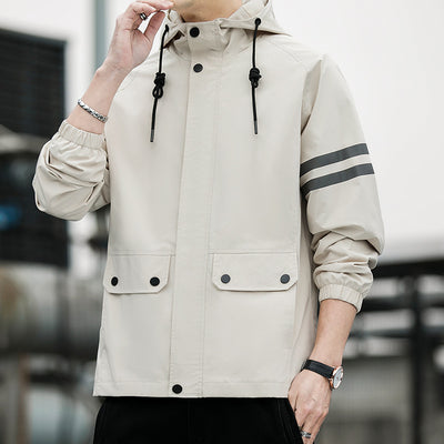 Chaqueta Reflectante de Moda Coreana para Hombre - Image 12