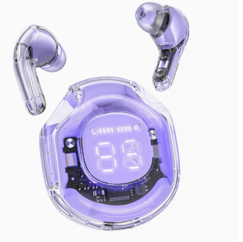 Auriculares Bluetooth ACEFAST Crystal Color 2 - Sonido Premium Compacto - Image 5