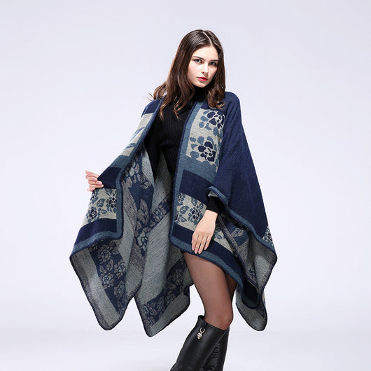 Capa Chal de Cachemira con Textura Acolchada - Image 5