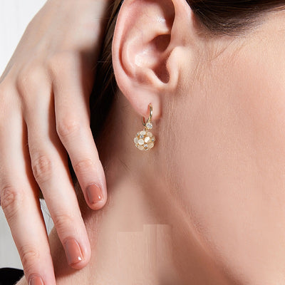 Aretes de Ópalo Elegantes para Mujer - Lujo y Sofisticación