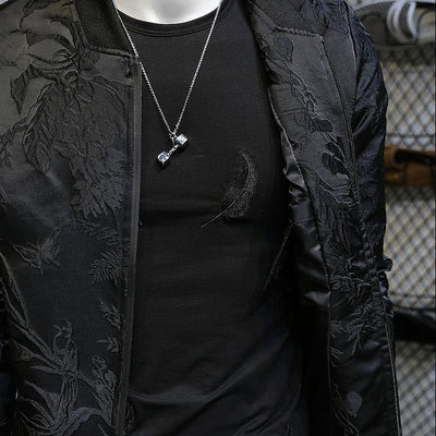 Chaqueta Beisbolera Slim Fit Cuello Clásico - Image 10
