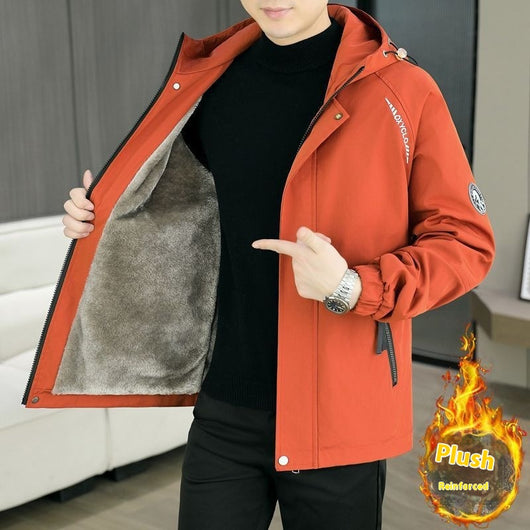 Chaqueta Térmica Acolchada con Capucha para Hombre - Abrigo Casual Invierno - Image 4