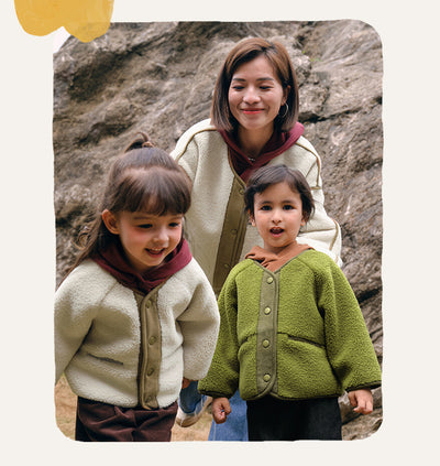 Cardigan Casual Unisex para Niños y Adultos - Ropa Coordinada en Familia - Image 9
