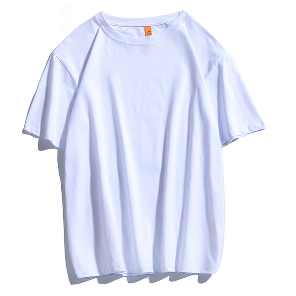 Camiseta Básica de Algodón Puro Manga Corta - Image 11