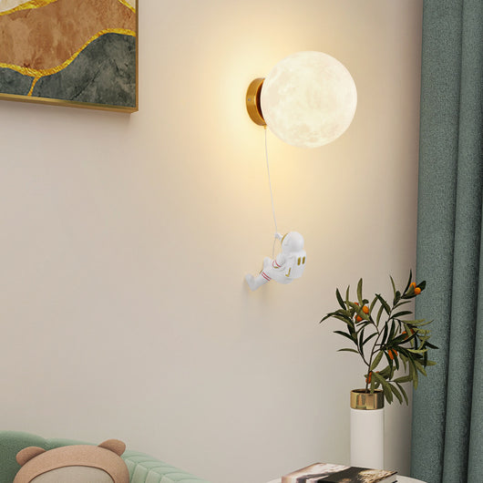 Lámpara de Pared Luna para Habitación Infantil Diseño Minimalista Moderno - Image 7