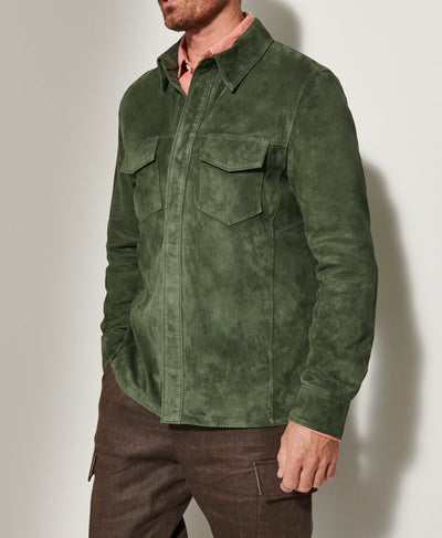 Chaqueta Noah de Gamuza para Hombre - Abrigo Elegante y Versátil - Image 11